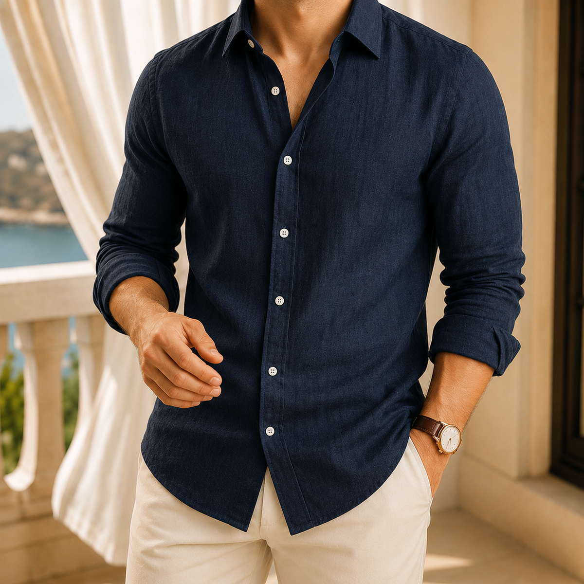 Louis Linen Shirt