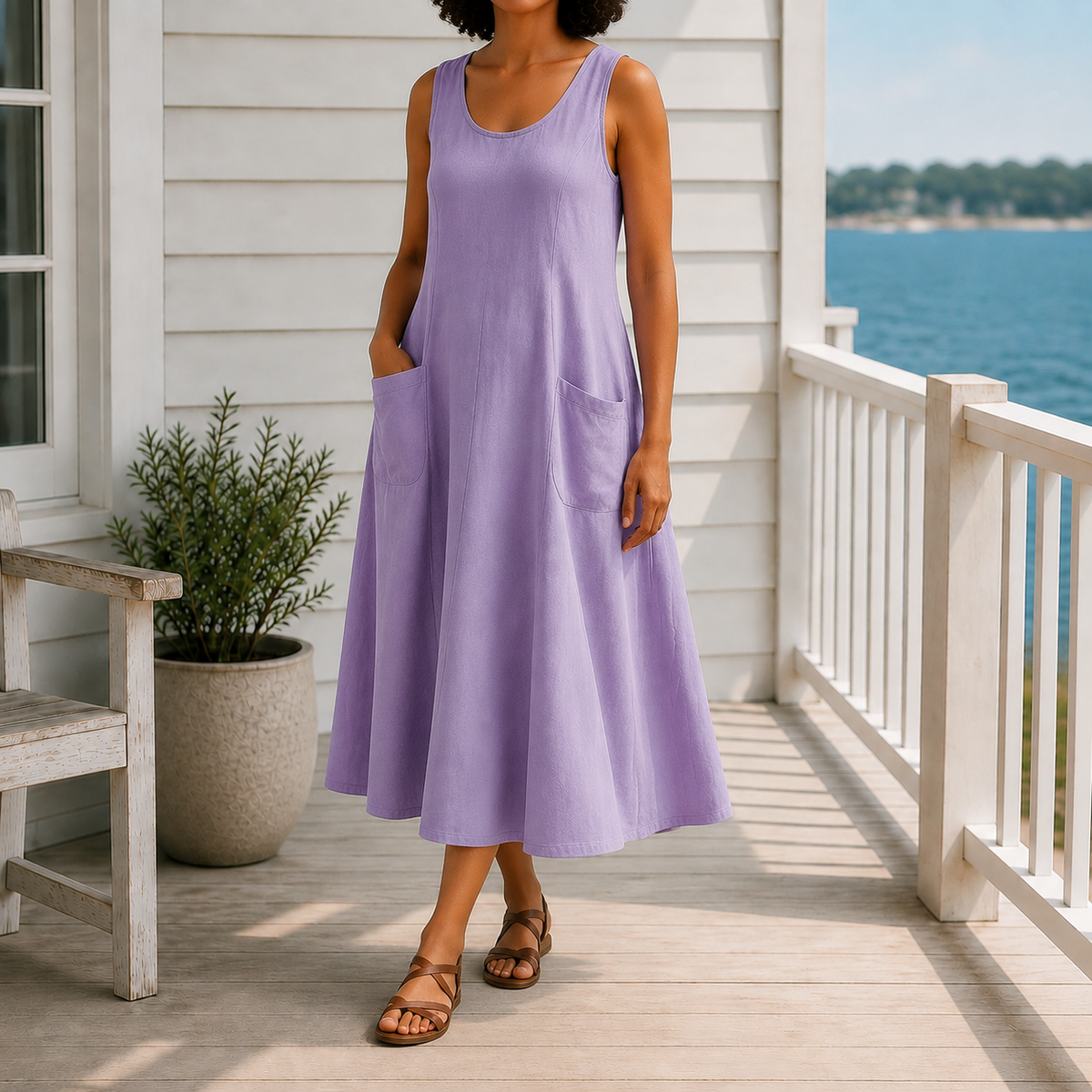 Colette-June A-Line Dress