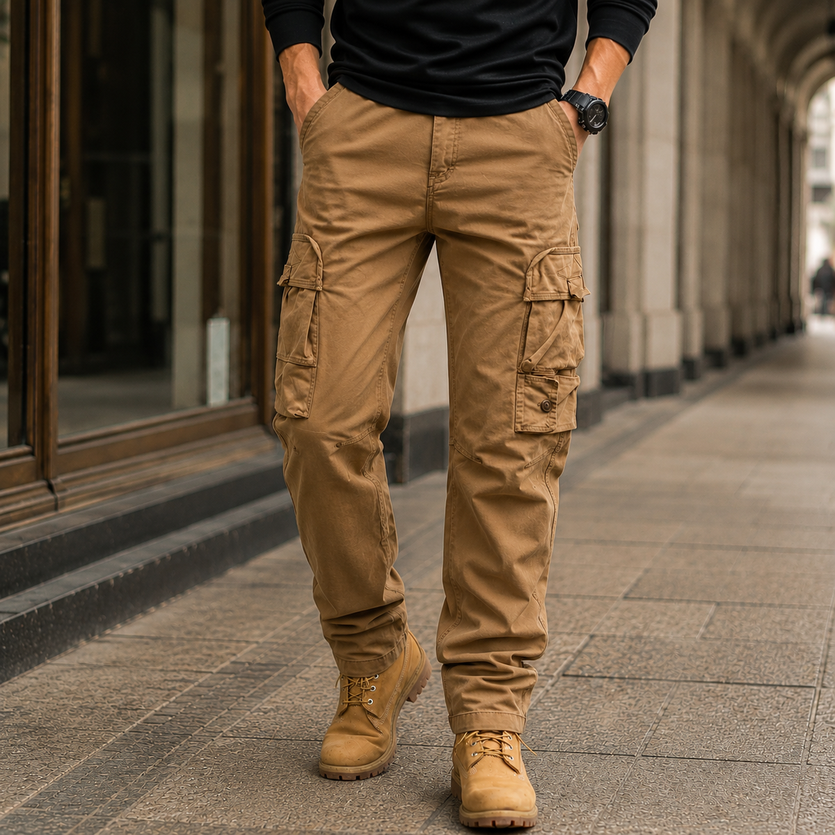 Rowan Relaxed Cargo Pants