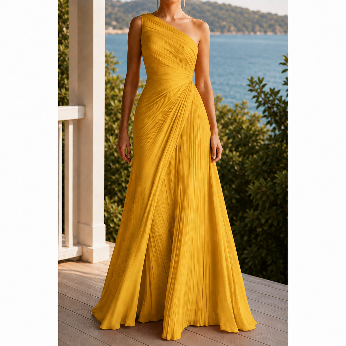 Estelle One-Shoulder Dress