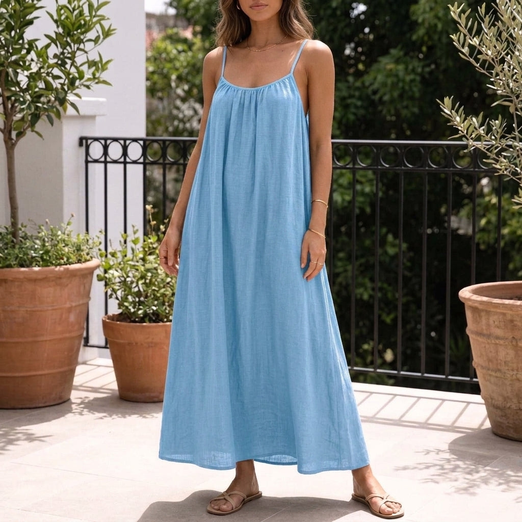 Clara Backless Maxi Dress