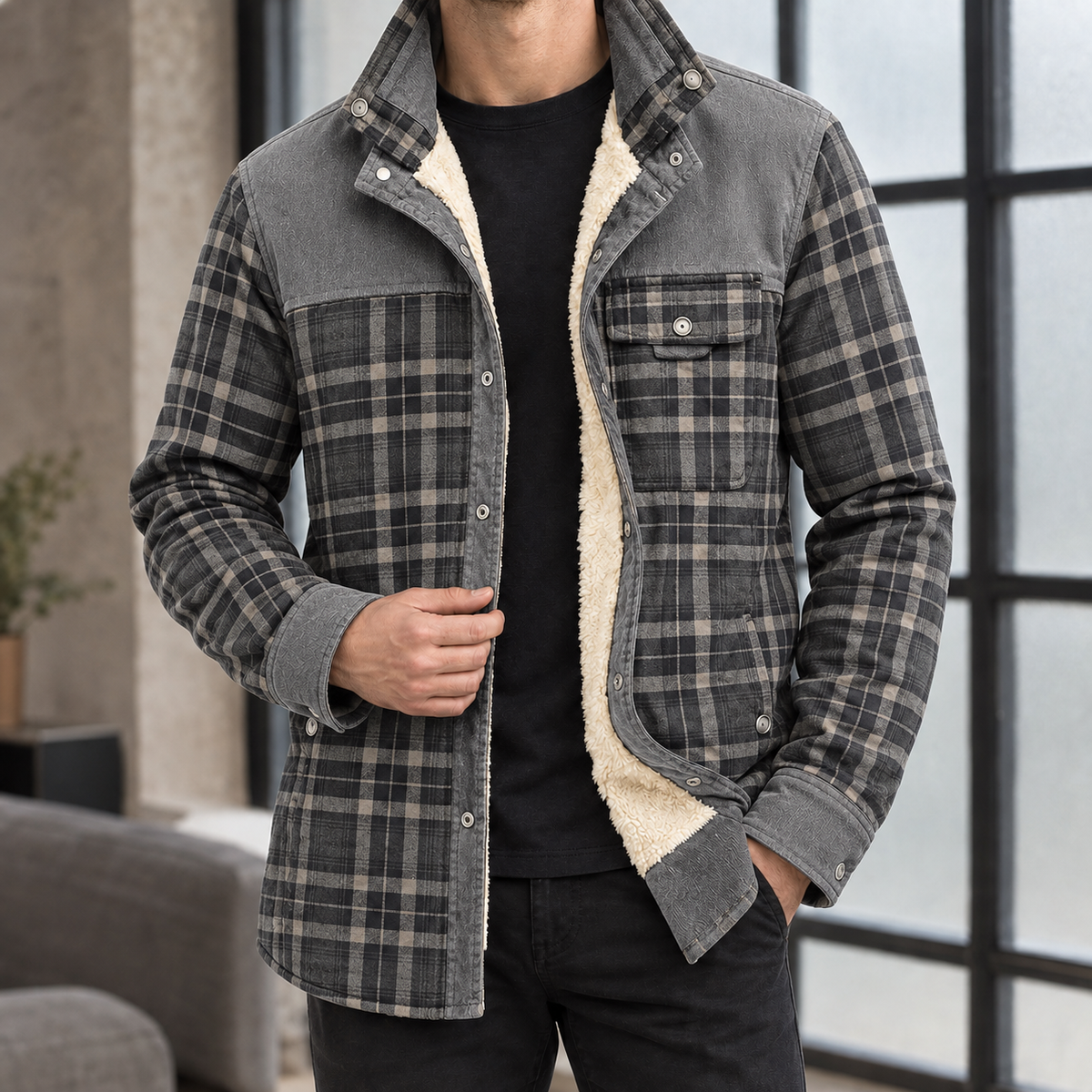 Martin Plaid Jacket