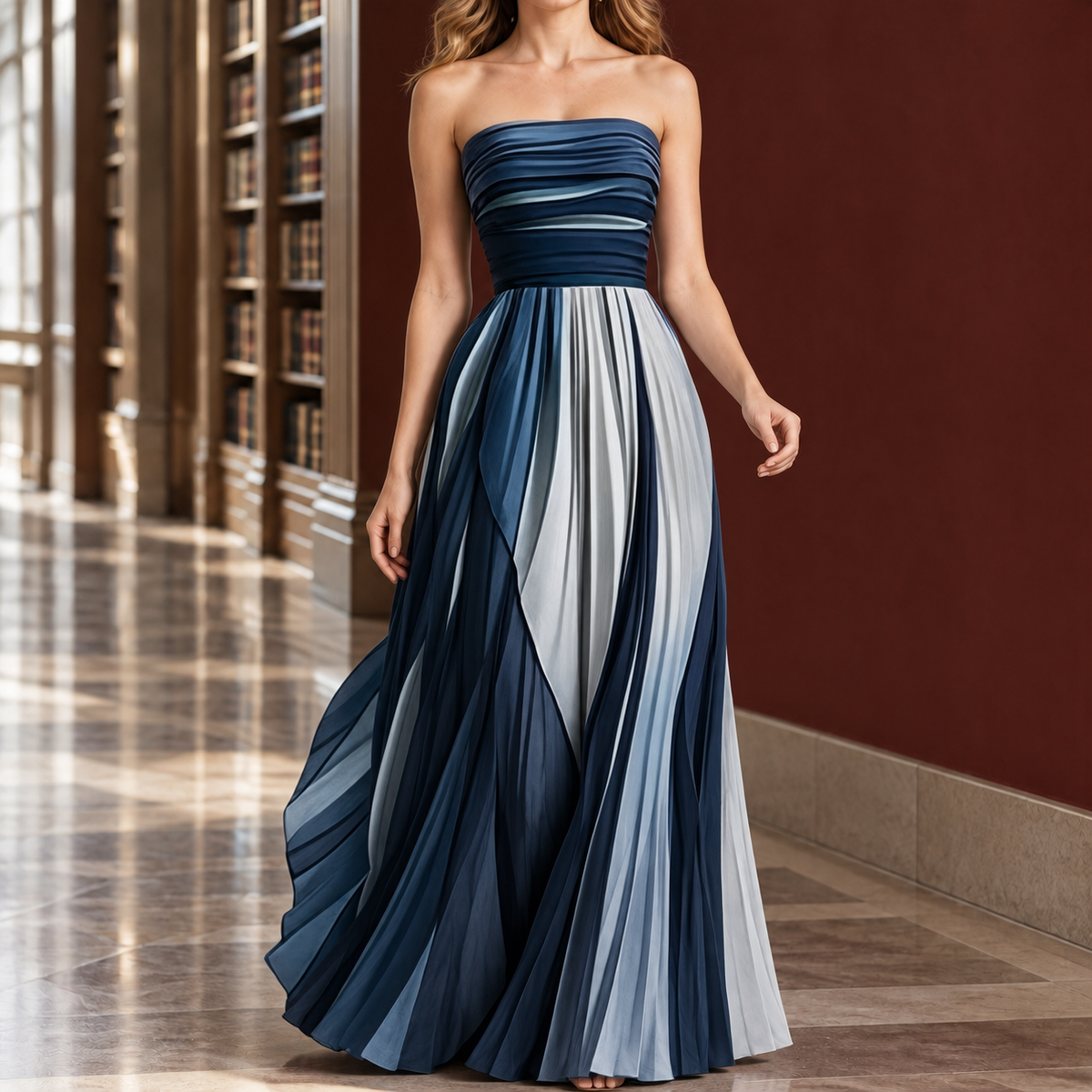 Madeline-Faye Strapless Dress