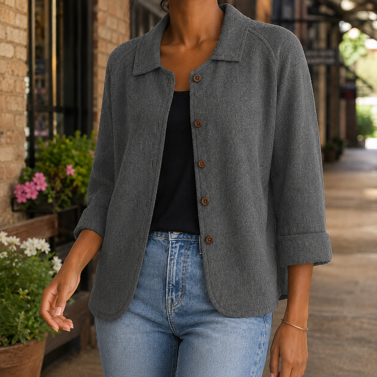 Soraya-Lane Collared Sweater