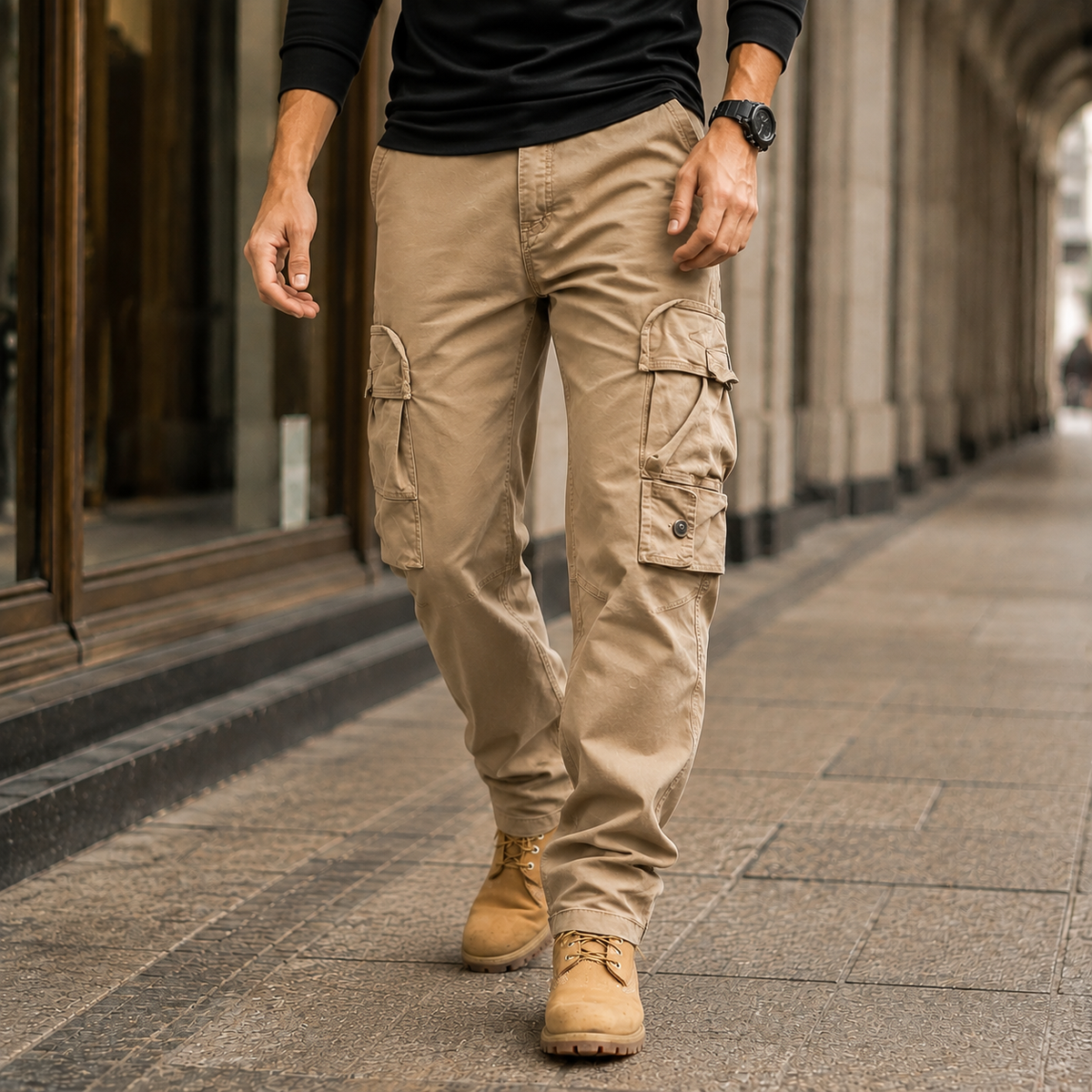 Rowan Relaxed Cargo Pants