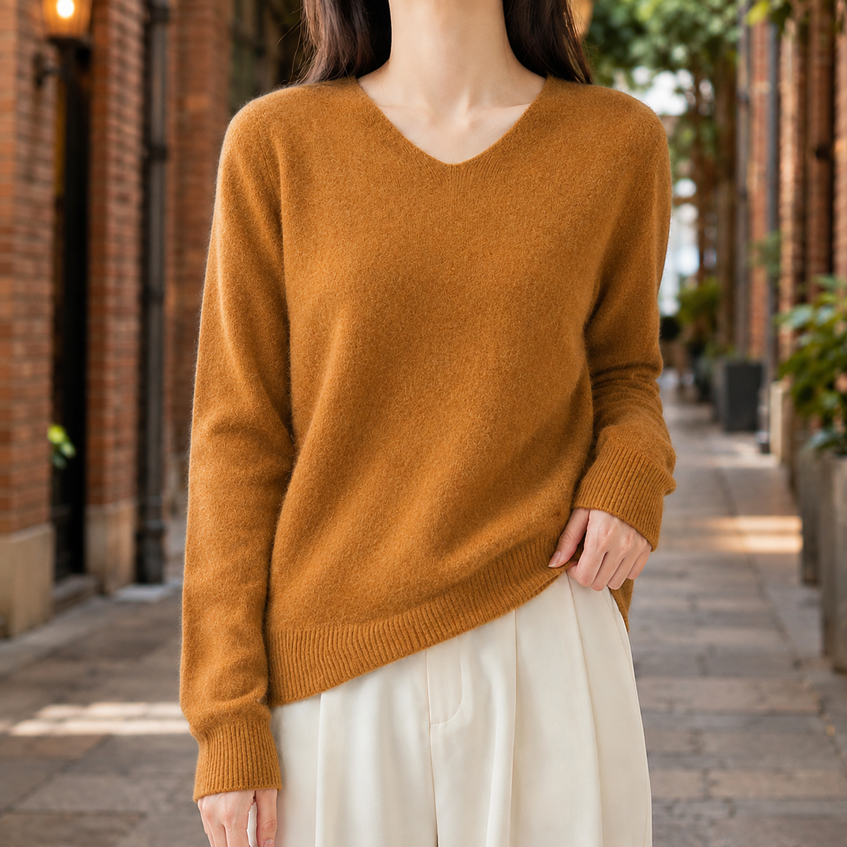 Christabel V-Neck Sweater