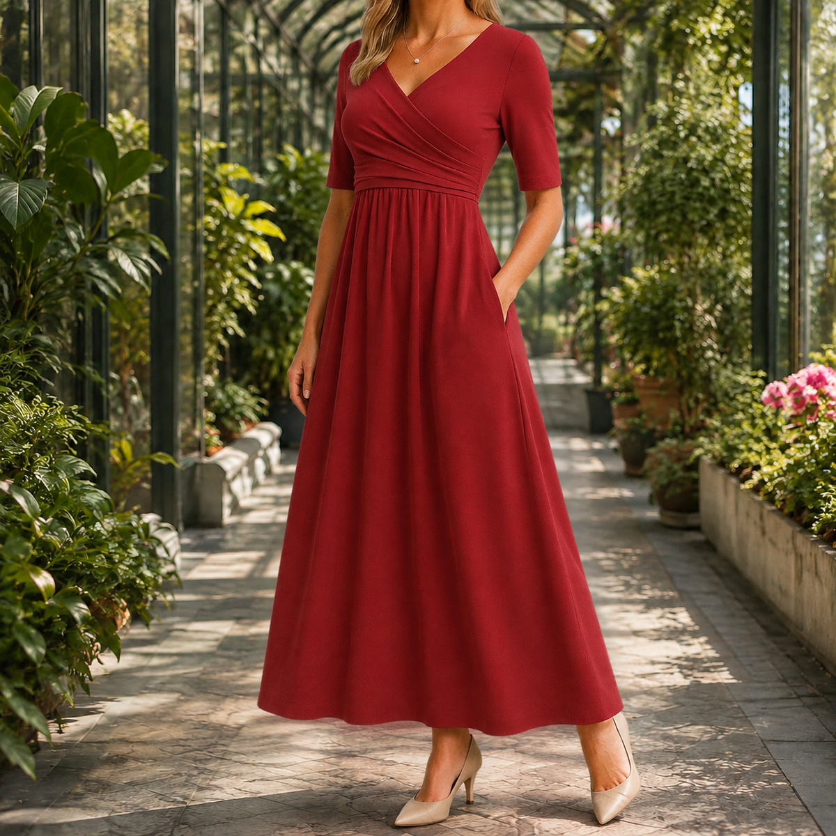 Alba Wrap Dress