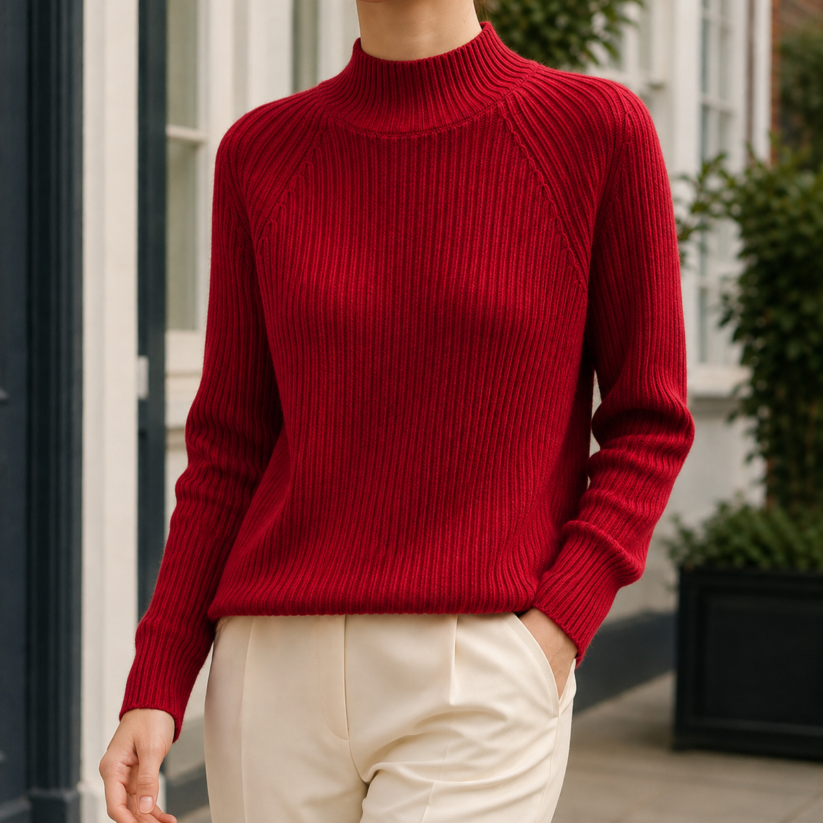 Talia Ribbed Sweater