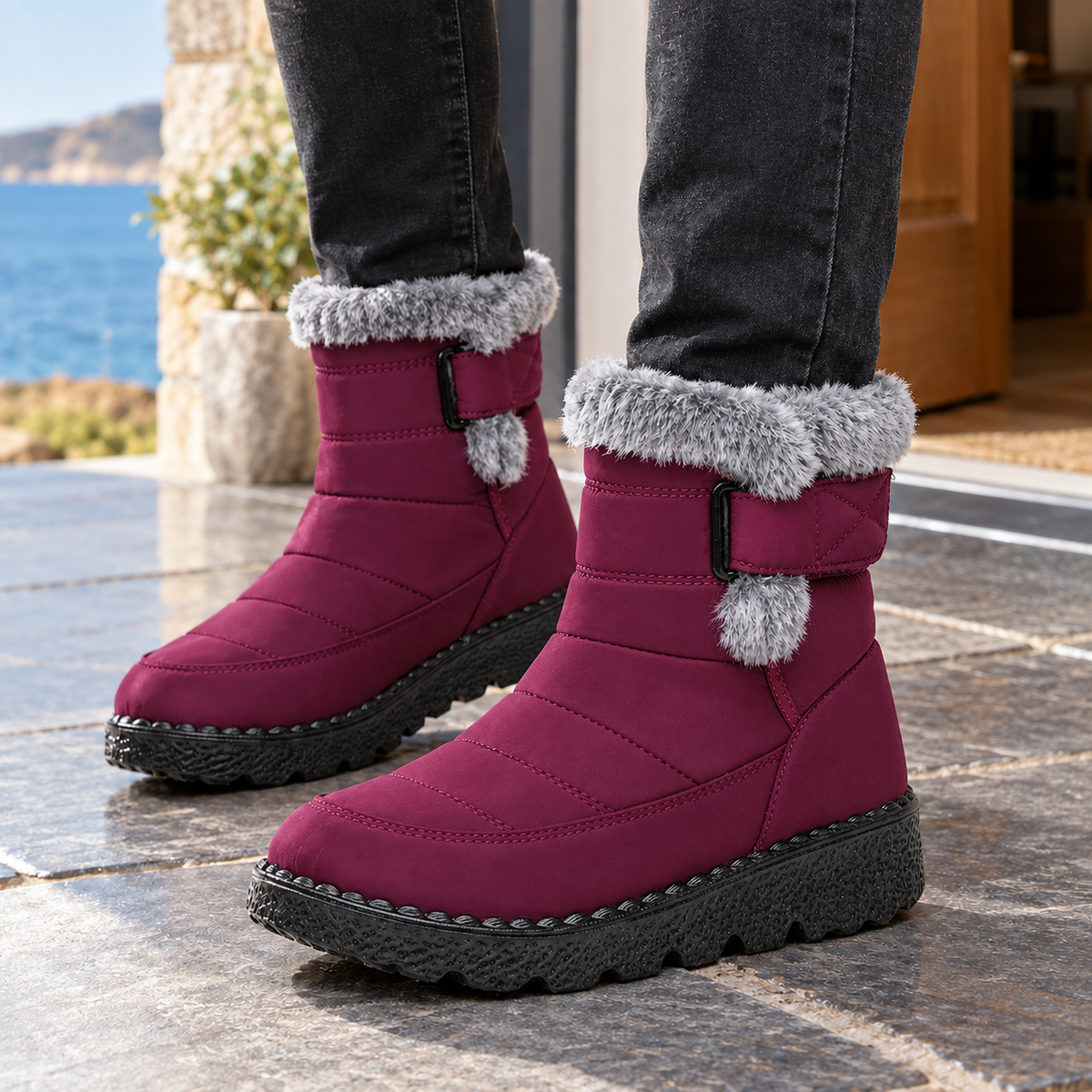 Veralli Quilted Winter Boots