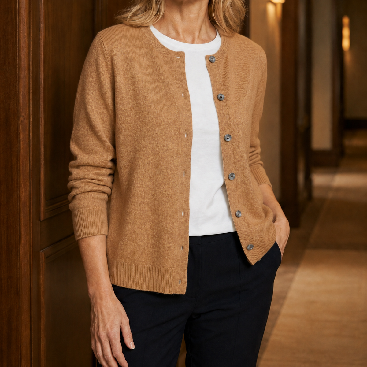 Annabel-Jane Crew Neck Sweater