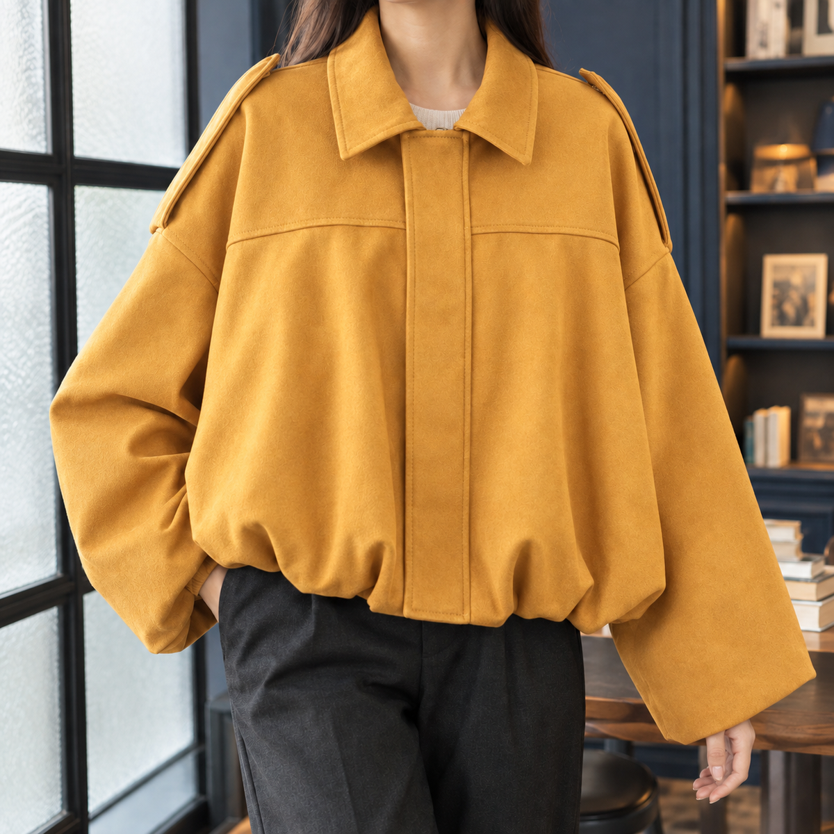 Natalie Suede Jacket