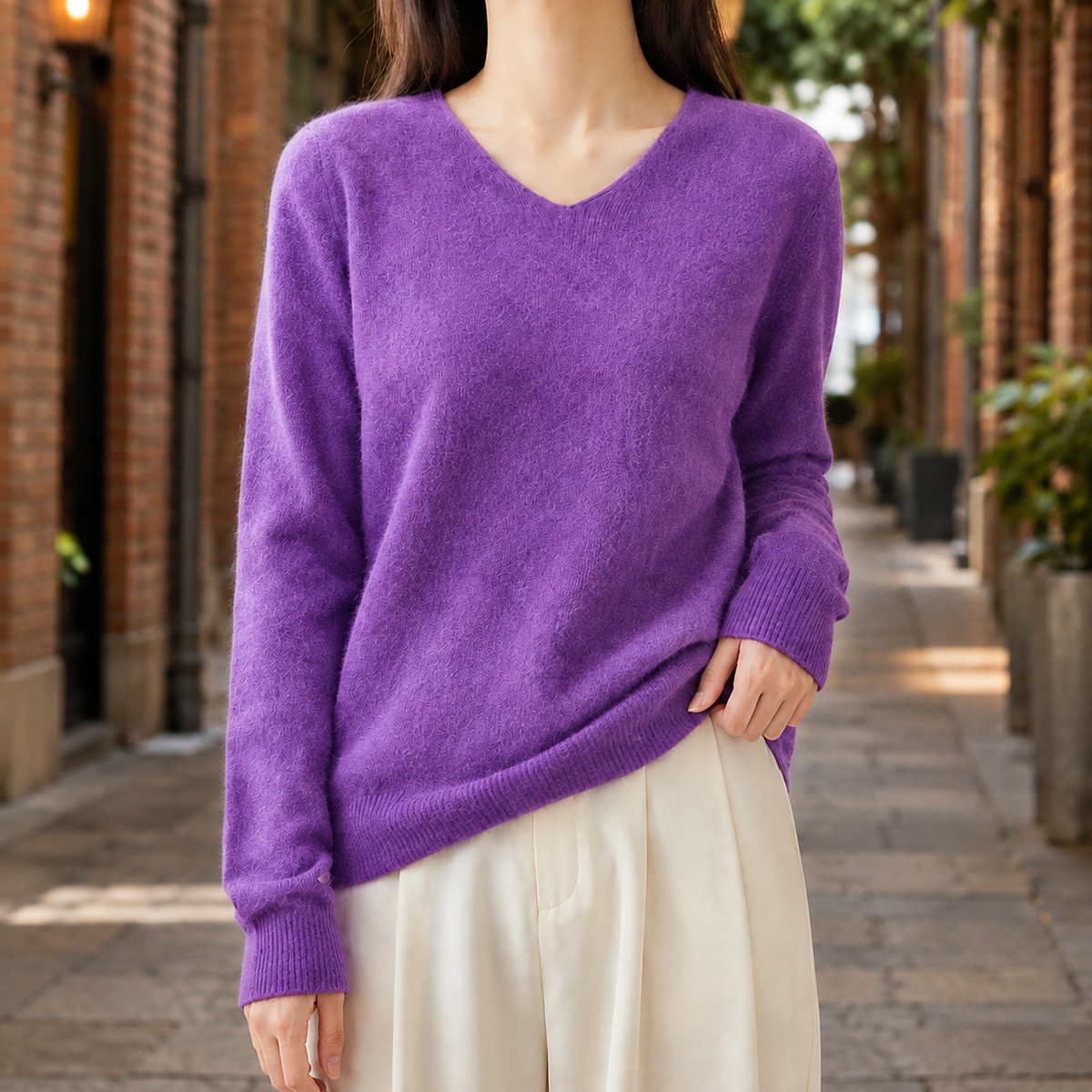 Christabel V-Neck Sweater