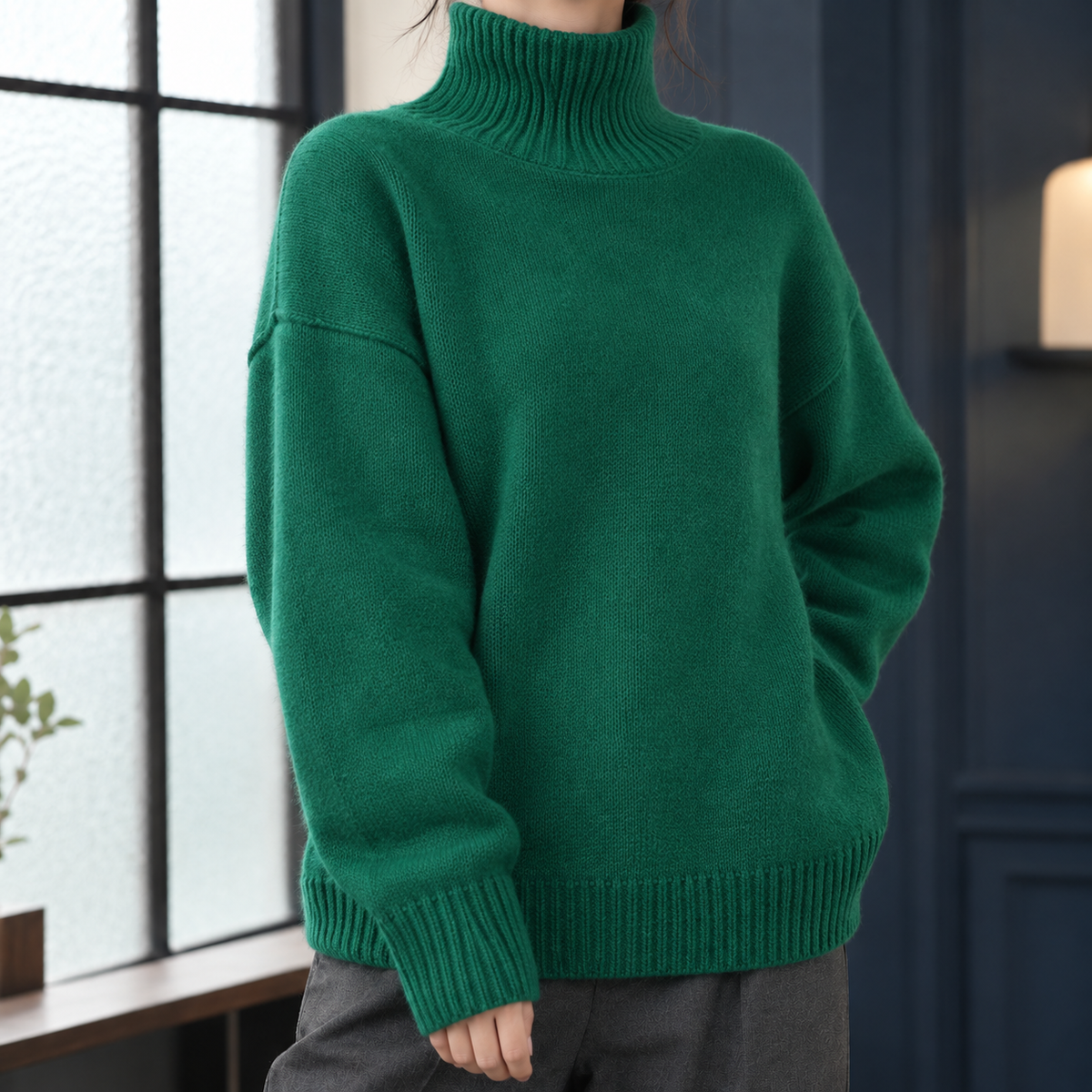 Cleo-Marie Wool Turtleneck
