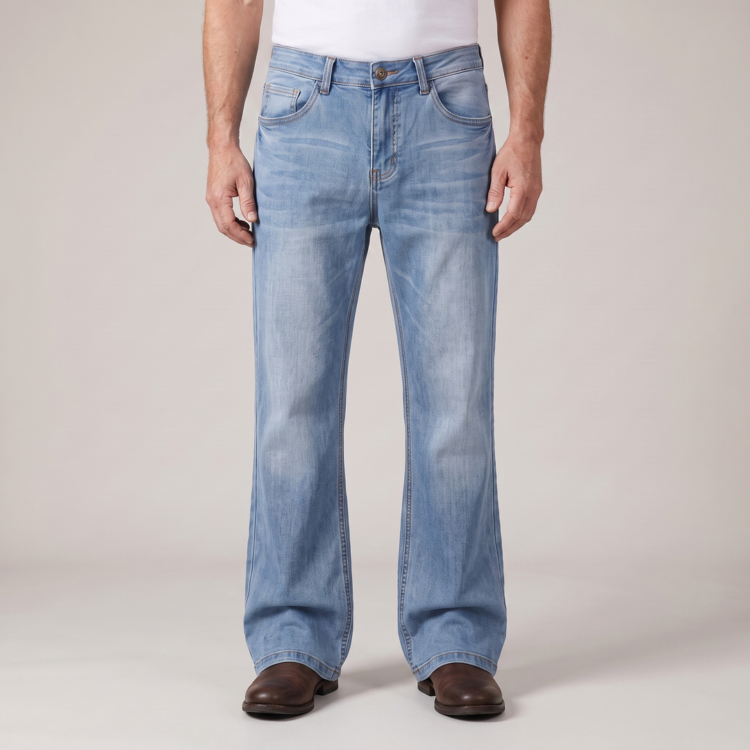 MEN'S FLARE BOOT CUT JEANS